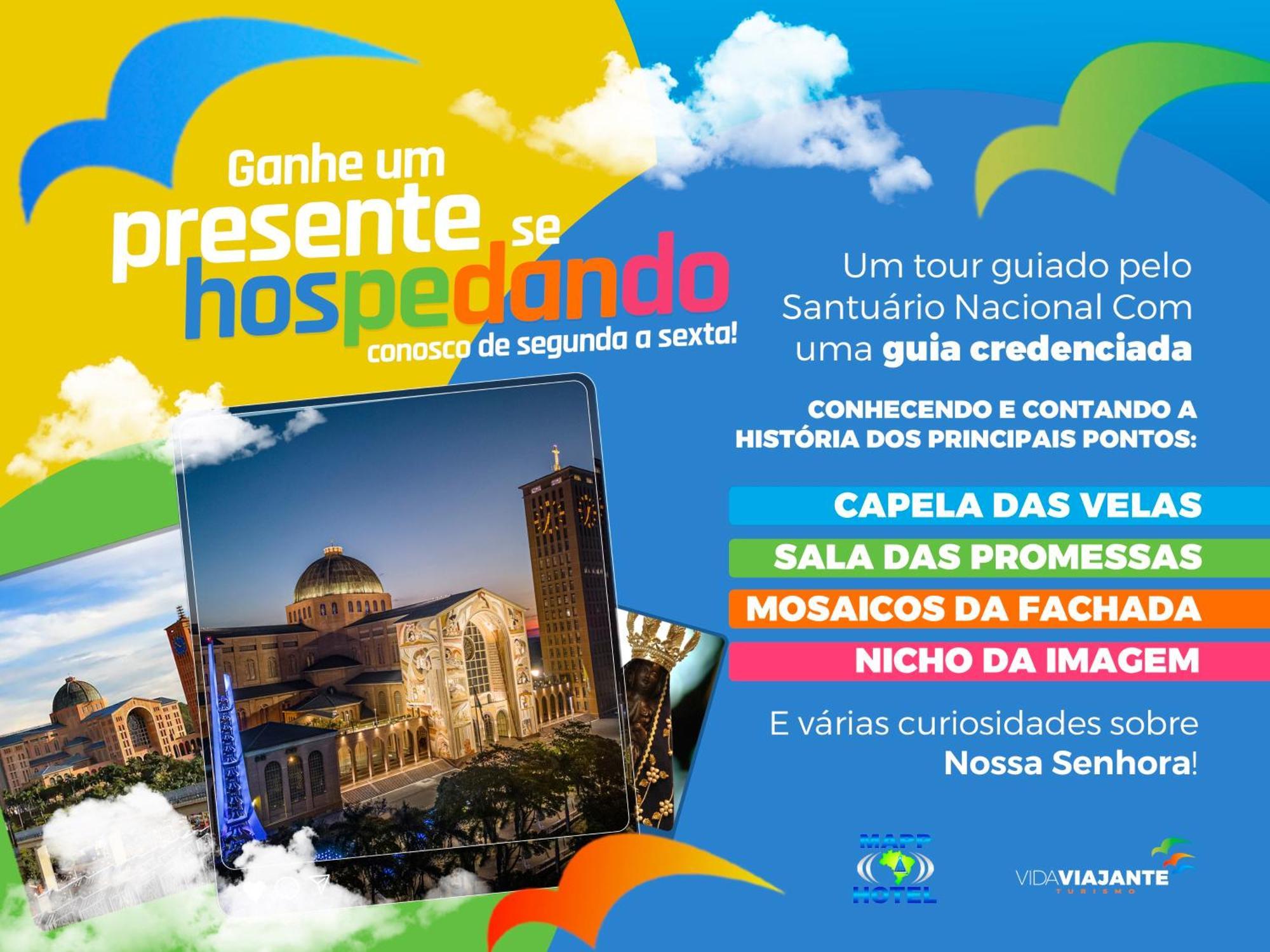 Mapp Hotel Aparecida-Sp Dış mekan fotoğraf